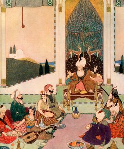 Sinbad de Zeeman door Edmund Dulac door Edmund Dulac
