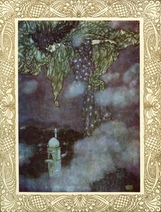 De Rubaiyat van Omar Khayyam geïllustreerd door Edmund Dulac