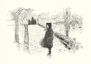 Illustratie voor Jane Eyre door Charlotte Bronte door Edmund Henry Garrett