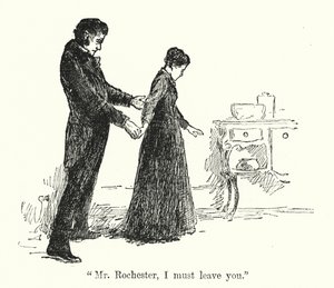 Illustratie voor Jane Eyre door Charlotte Bronte