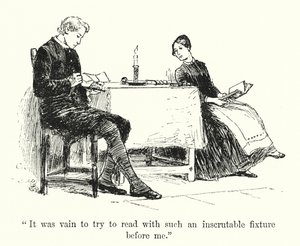 Illustratie voor Jane Eyre door Charlotte Bronte