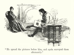 Illustratie voor Jane Eyre door Charlotte Bronte door Edmund Henry Garrett