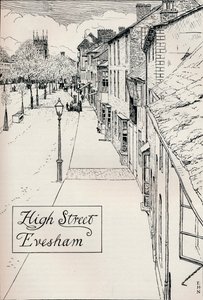 High Street Evesham, 19e eeuw