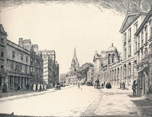 Hoogstraat, Oxford, 1905