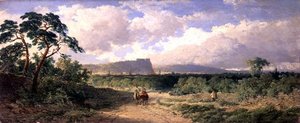 Een Uitzicht op Nottingham door Edmund John Niemann