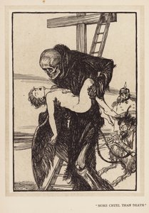 De krans van de keizer: "Wreder dan de dood" door Edmund Joseph (after) Sullivan