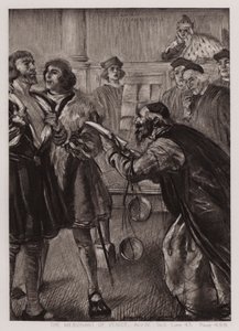 De Koopman van Venetië, Act IV, Sc I door Edmund Joseph Sullivan