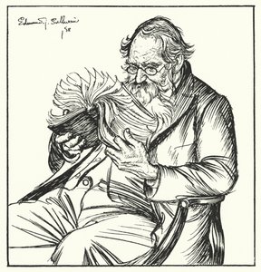 Illustratie voor Sartor Resartus door Edmund Joseph after Sullivan
