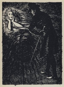 Illustratie voor Tennysons Maud door Edmund Joseph after Sullivan