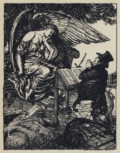 Illustratie voor Tennysons Maud door Edmund Joseph after Sullivan