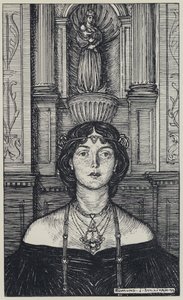 Illustratie voor A Dream of Fair Women and Other Poems