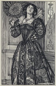 Illustratie voor A Dream of Fair Women and Other Poems