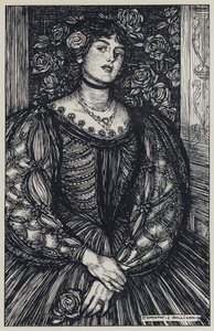 Illustratie voor A Dream of Fair Women and Other Poems