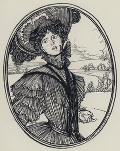 Illustratie voor A Dream of Fair Women and Other Poems door Edmund Joseph after Sullivan