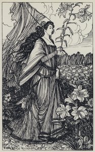 Illustratie voor A Dream of Fair Women and Other Poems