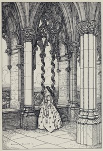 Illustratie voor A Dream of Fair Women and Other Poems door Edmund Joseph after Sullivan