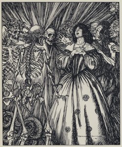 Illustratie voor A Dream of Fair Women and Other Poems
