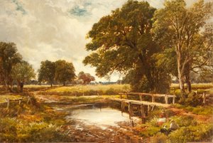 Een doorwaadbare plaats in Hampshire, 1891