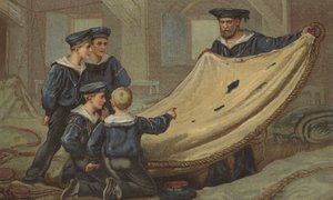 Een relikwie van Trafalgar