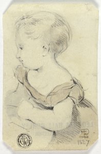 Klein Meisje door Edmund Thomas Parris