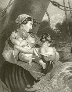 De storm door Edmund Thomas Parris