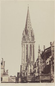 Kerk van Saint-Pierre, Caen,1855 (foto)