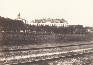 Abbaye du Gard bij Abbeville, ca. 1855