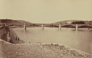 Givors. Viaduc door Édouard Baldus