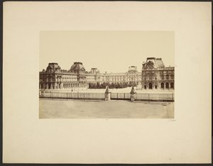 [Het Louvre]. door Édouard Baldus