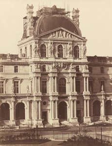 Zicht op het Louvre, 1855-1857