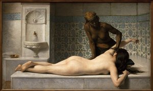 De massage door Edouard Debat Ponsan