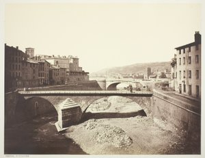 Vienne St. Colombe door Edouard Denis Baldus