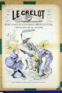 Omslag van Le Grelot, nummer 835, Satirique en Couleurs