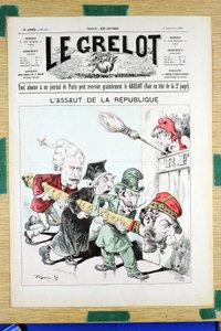 Omslag van Le Grelot, nummer 908, Satirisch in Kleuren