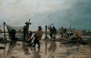 Netten vastmaken, 1885
