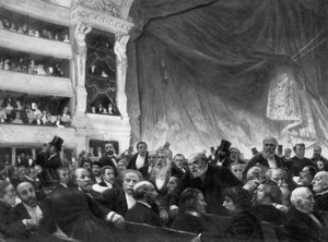 Pauze in de Comédie-Française