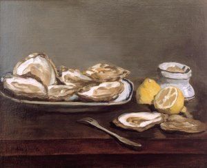 Oesters door Édouard Manet