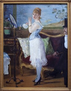 Babe. (Portret van actrice Henriette Hauser, bekend als Citron, in de rol van Nana, prostitué karakter in romans van Emile Zola) door Édouard Manet