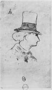 Baudelaire met Hoed