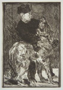 Jongen en hond, 1862