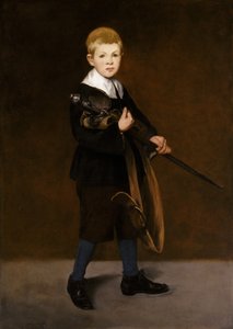 Jongen met een Zwaard door Édouard Manet