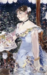 Café-Concert Zangeres door Édouard Manet