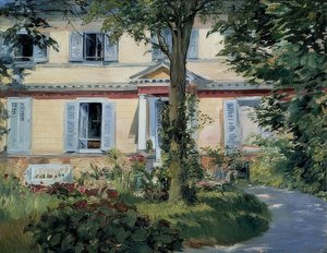 Het huis in Rueil. 1882