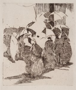 La queue devant la boucherie