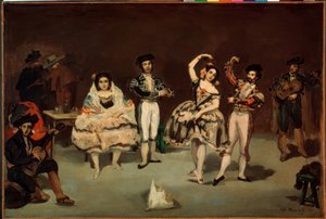 Het Spaanse Ballet door Édouard Manet