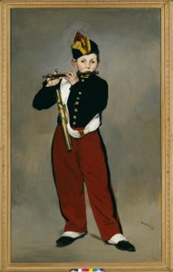 De fluitspeler door Édouard Manet