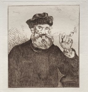 De roker door Édouard Manet