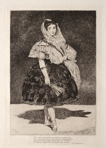 Lola de Valence door Édouard Manet
