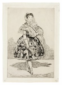 Lola de Valence door Édouard Manet