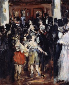 Gemaskerd bal in de Opera - Manet, Edouard (1832-1883)
